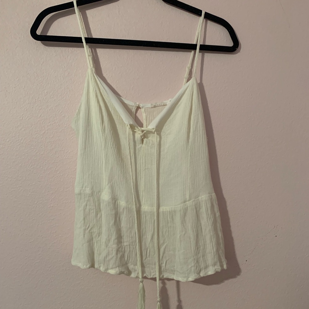 Cute LUSH party camisole top with tassel ties